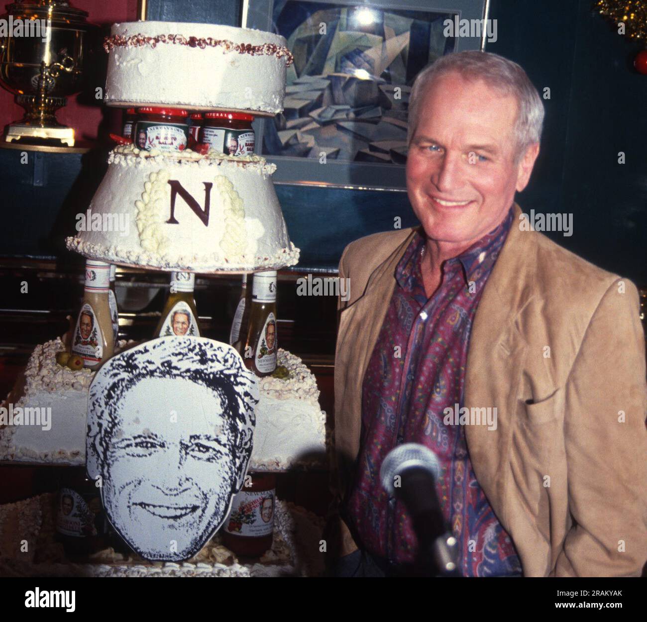 1991 Paul Newman John Barrett/PHOTOlink Stockfoto