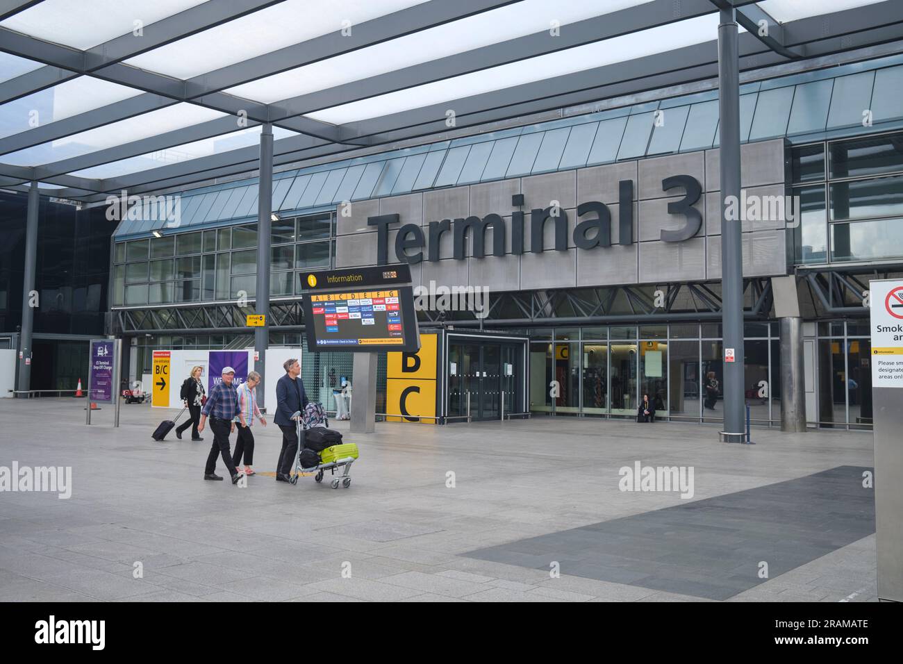 Flughafen London Heathrow Transfer Hotel Queens Park www.alamy.de