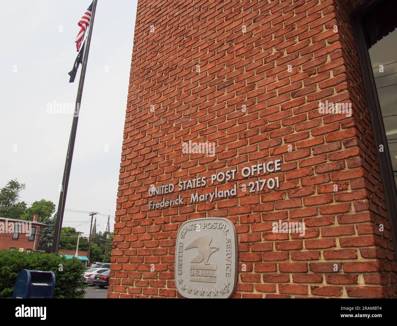 United States Post Office in Frederick, Maryland, 3. Juni 2023, © Katharine Andriotis Stockfoto