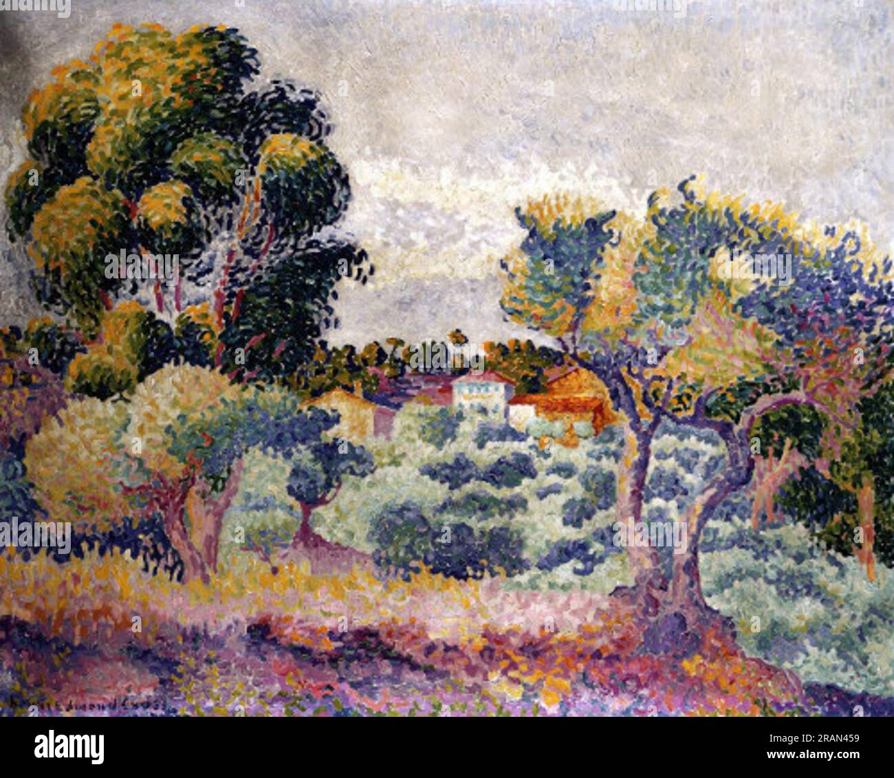 Unbenannt von Henri-Edmond Cross Stockfoto