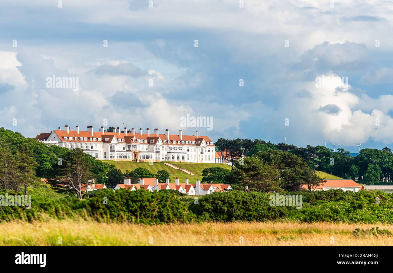 Trump Turnberry Golf Resort, South Ayrshire Coast, Schottland, Großbritannien Stockfoto