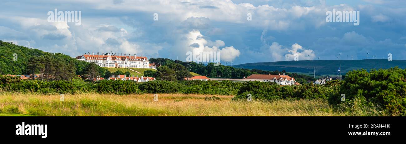 Trump Turnberry Golf Resort, South Ayrshire Coast, Schottland, Großbritannien Stockfoto