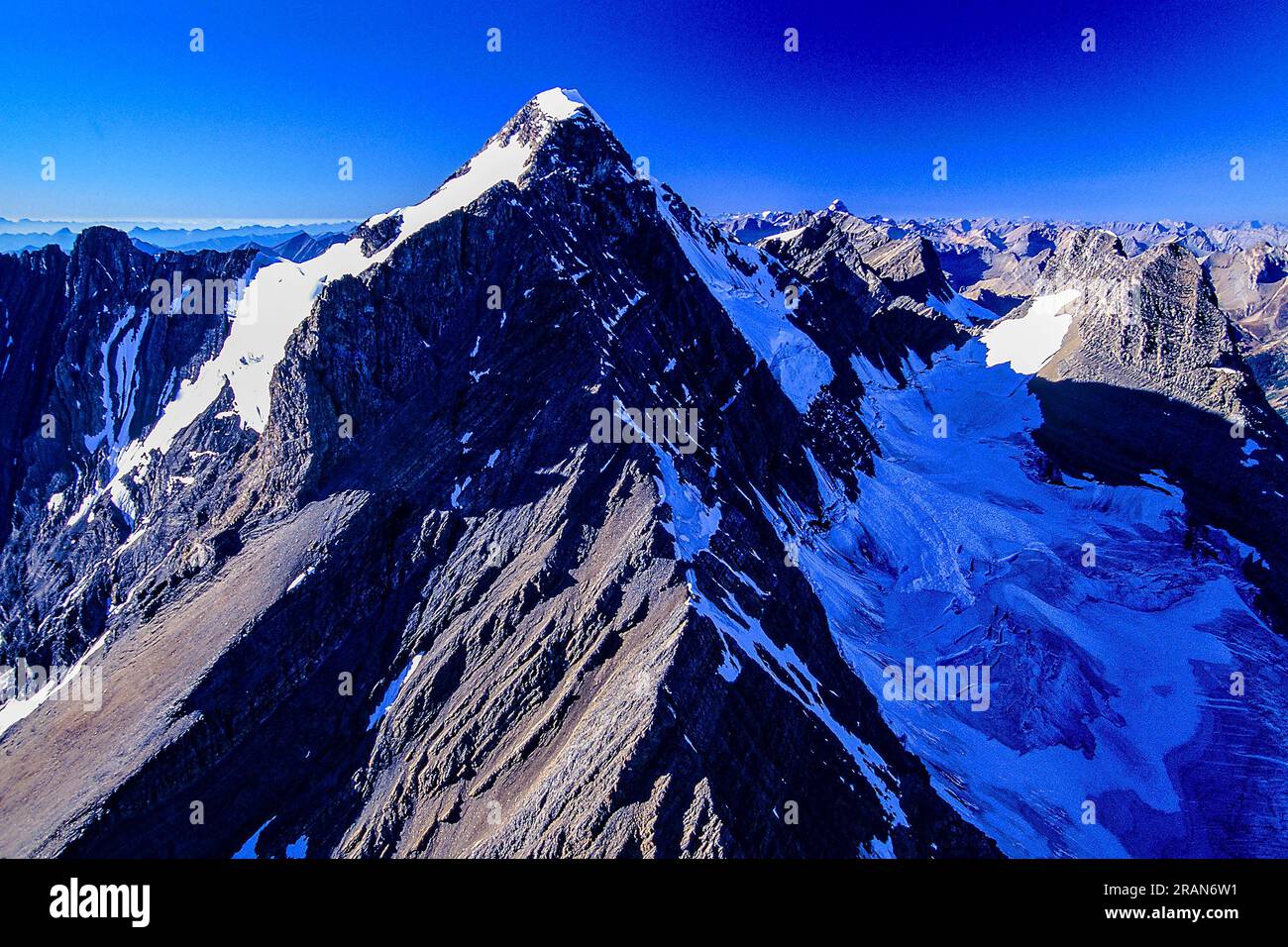 Aerial of Height of the Rockies Provincial Park, BC, Kanada Stockfoto