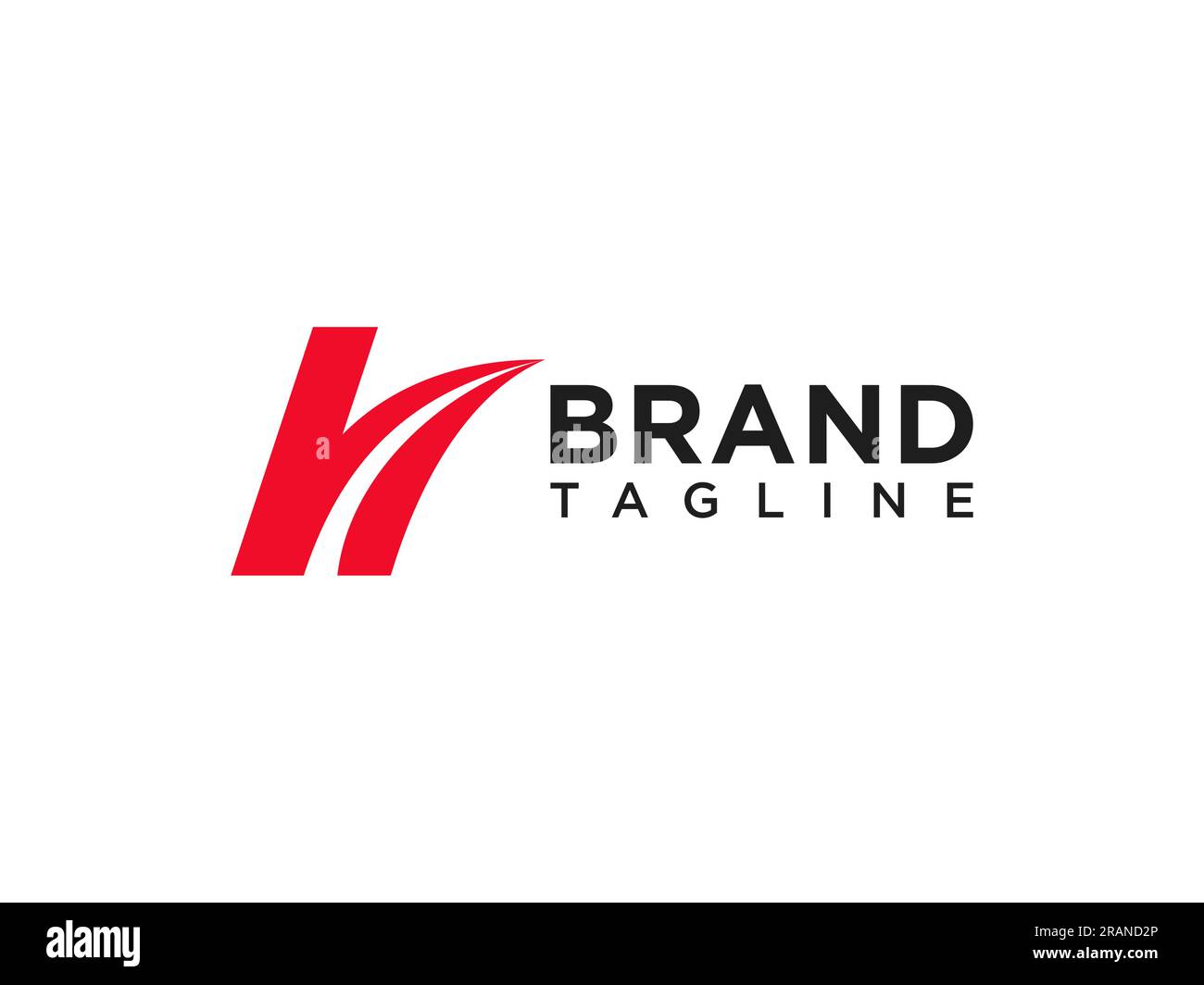 Ursprüngliches K-Logo. Rote quadratische Form mit Linie innen isoliert auf weißem Hintergrund. Verwendbar für Unternehmens- und Branding-Logos. Flaches Vektordesign Stock Vektor