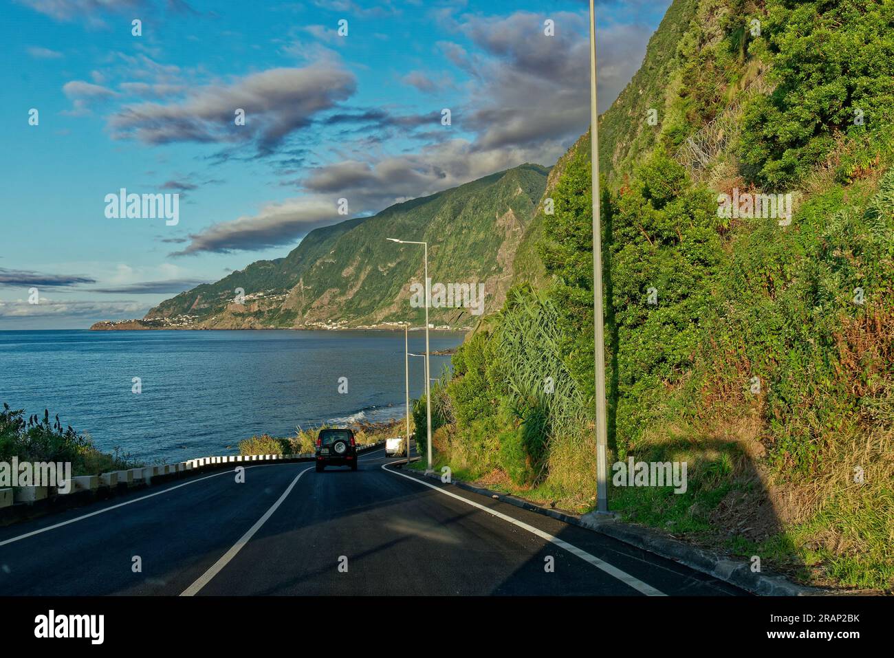 Madeira-Straßen Stockfoto