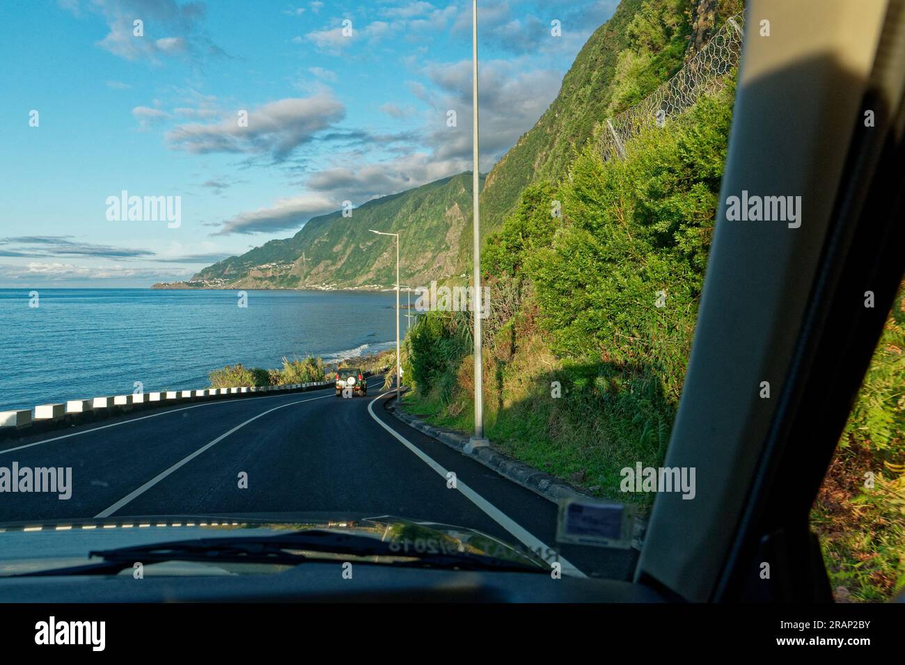 Madeira-Straßen Stockfoto
