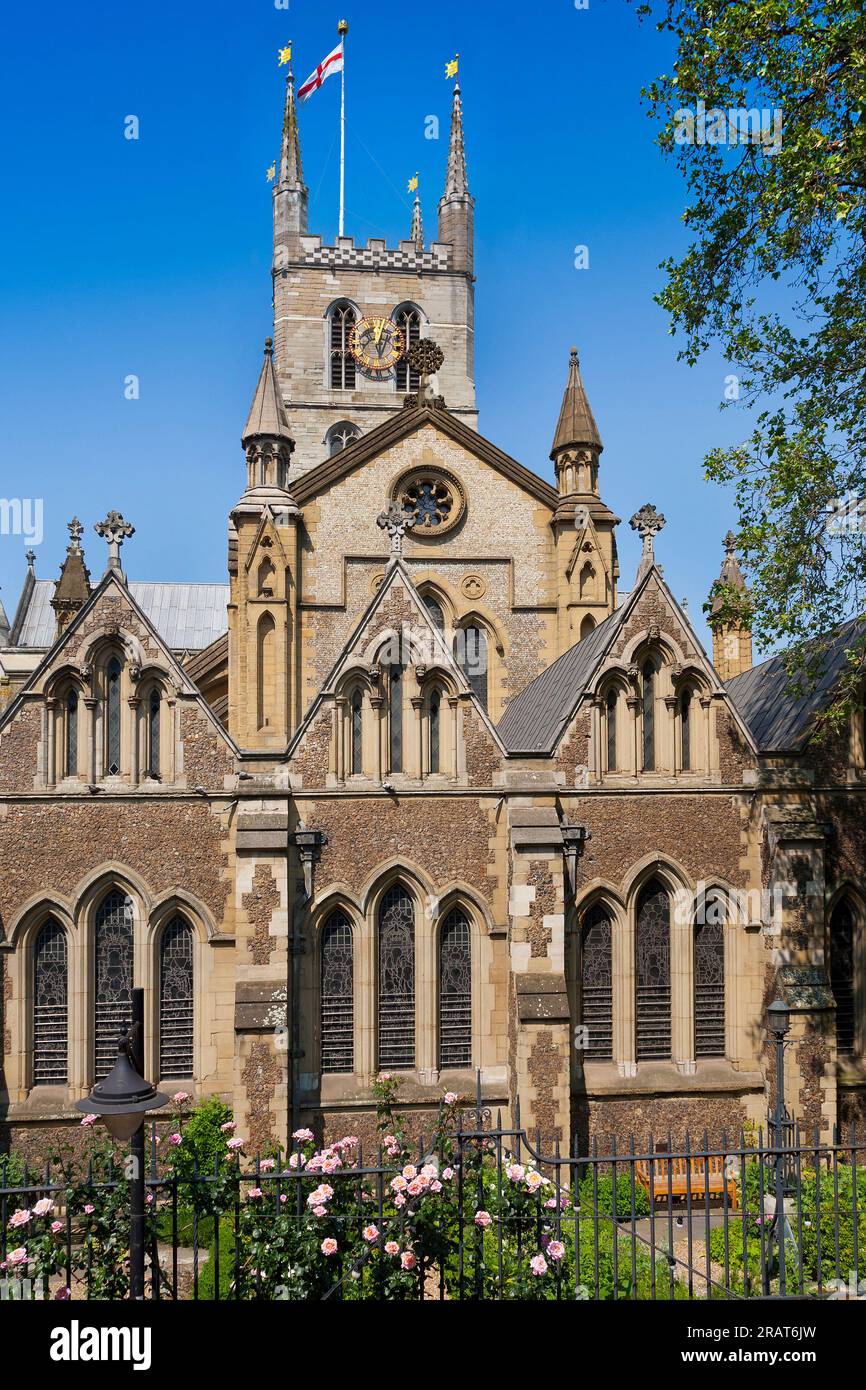 Southwark Kathedrale, London Bridge, London Stockfoto