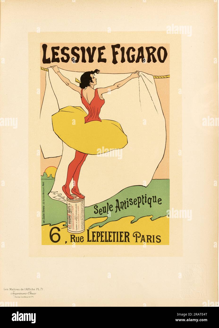 Maîtres de l'affiche von Léo Gausson Stockfoto