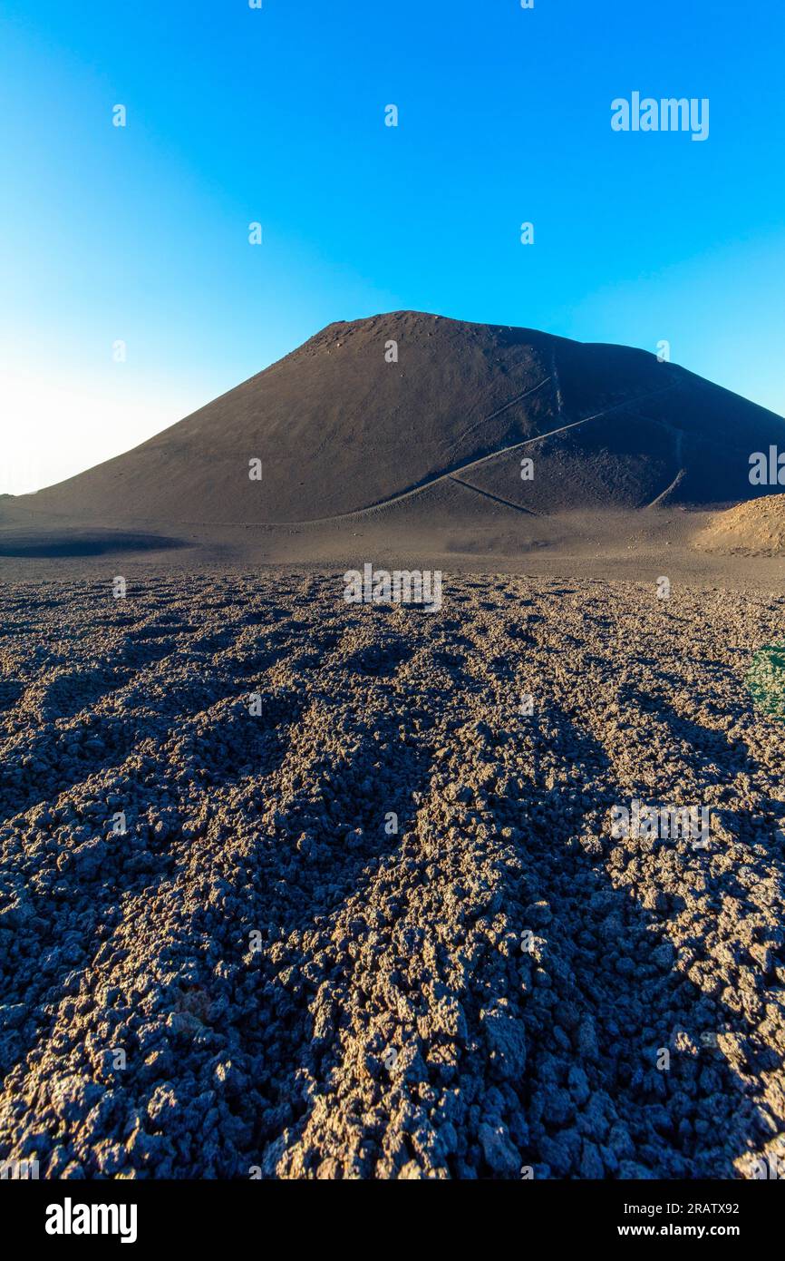 Berg Escrivà, Südostetna, Catania, Sizilien, Italien Stockfoto