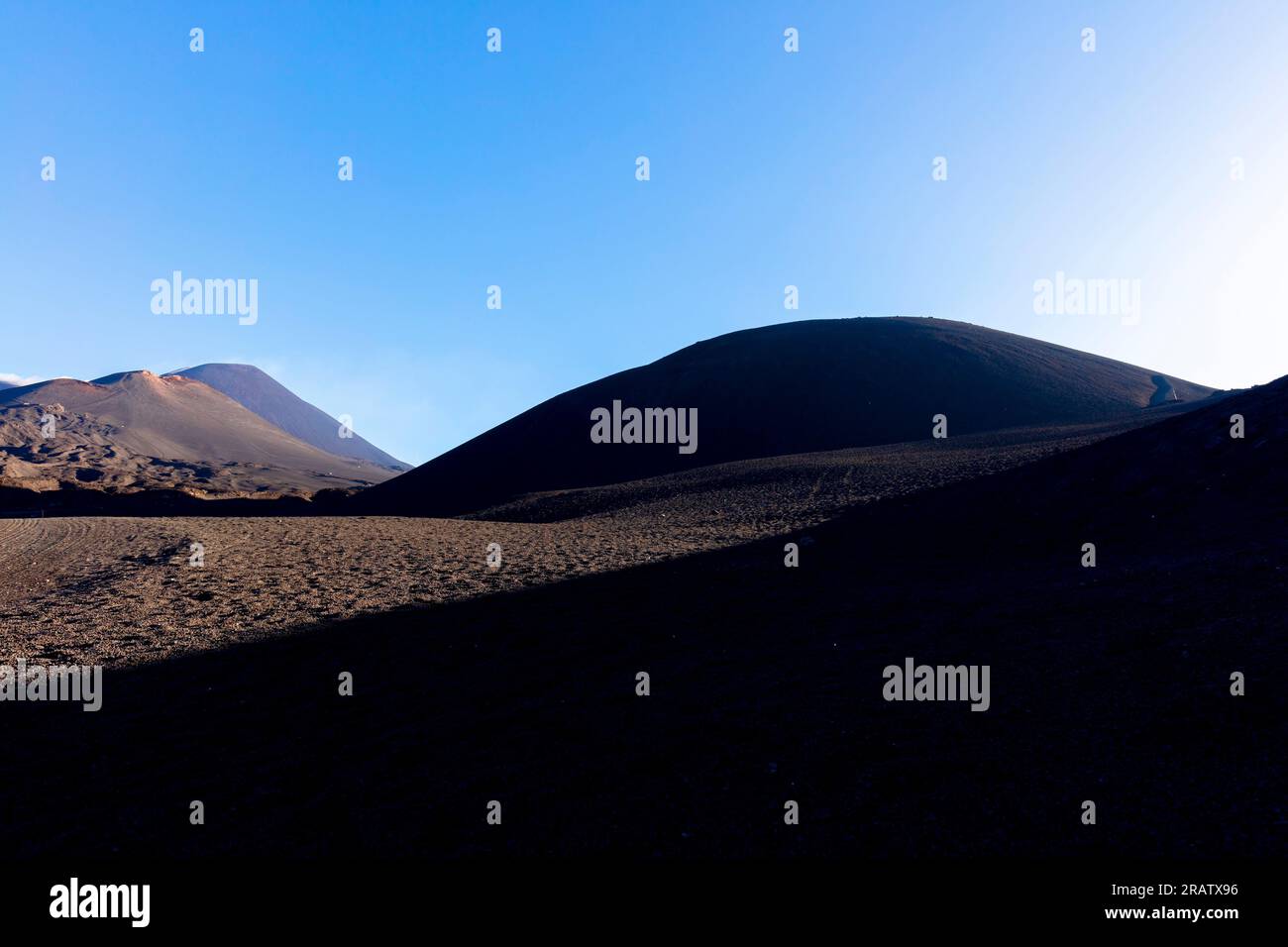 Berg Escrivà, Südostetna, Catania, Sizilien, Italien Stockfoto
