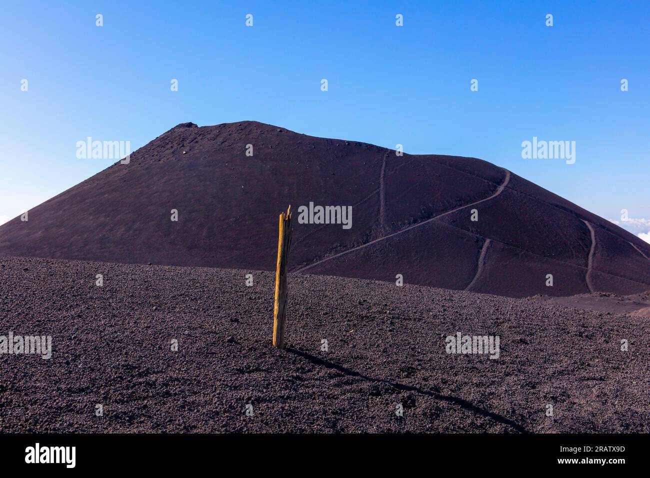 Berg Escrivà, Südostetna, Catania, Sizilien, Italien Stockfoto