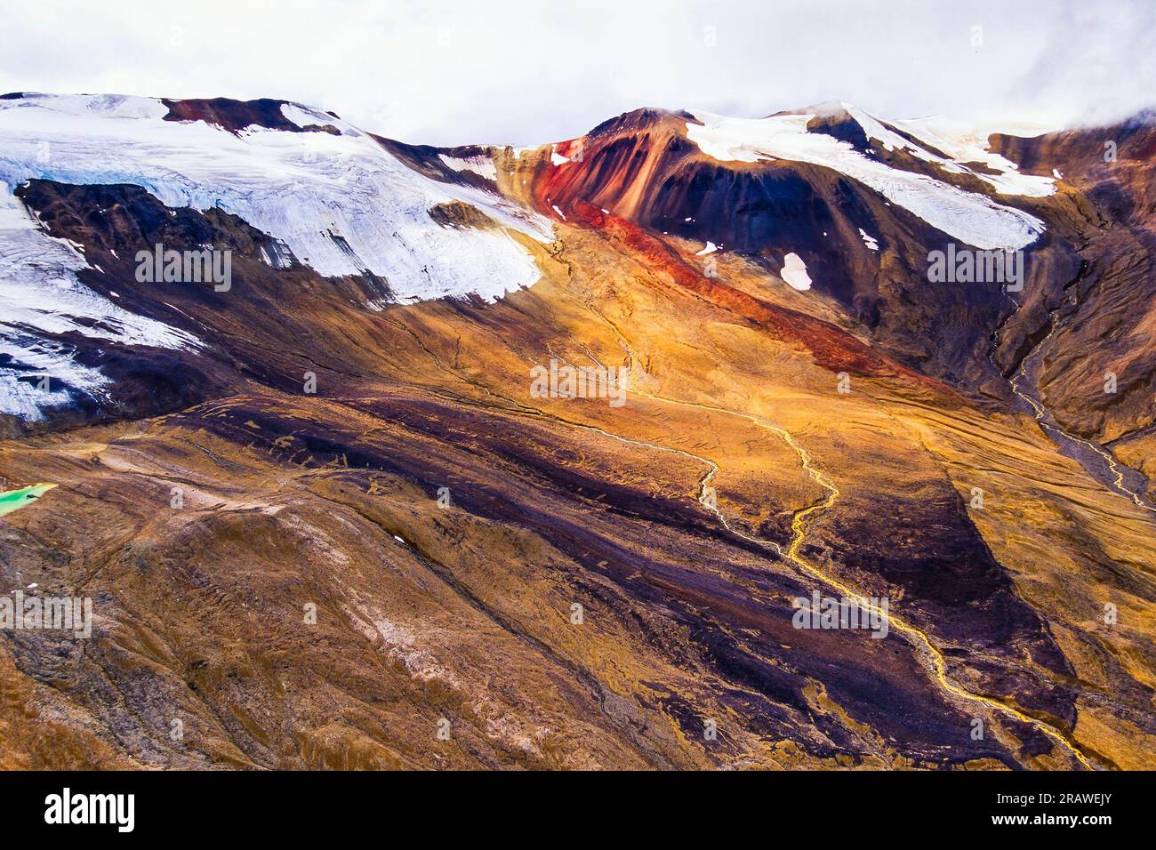 Luftaufnahme der Spectrum Range, BC, Kanada Stockfoto