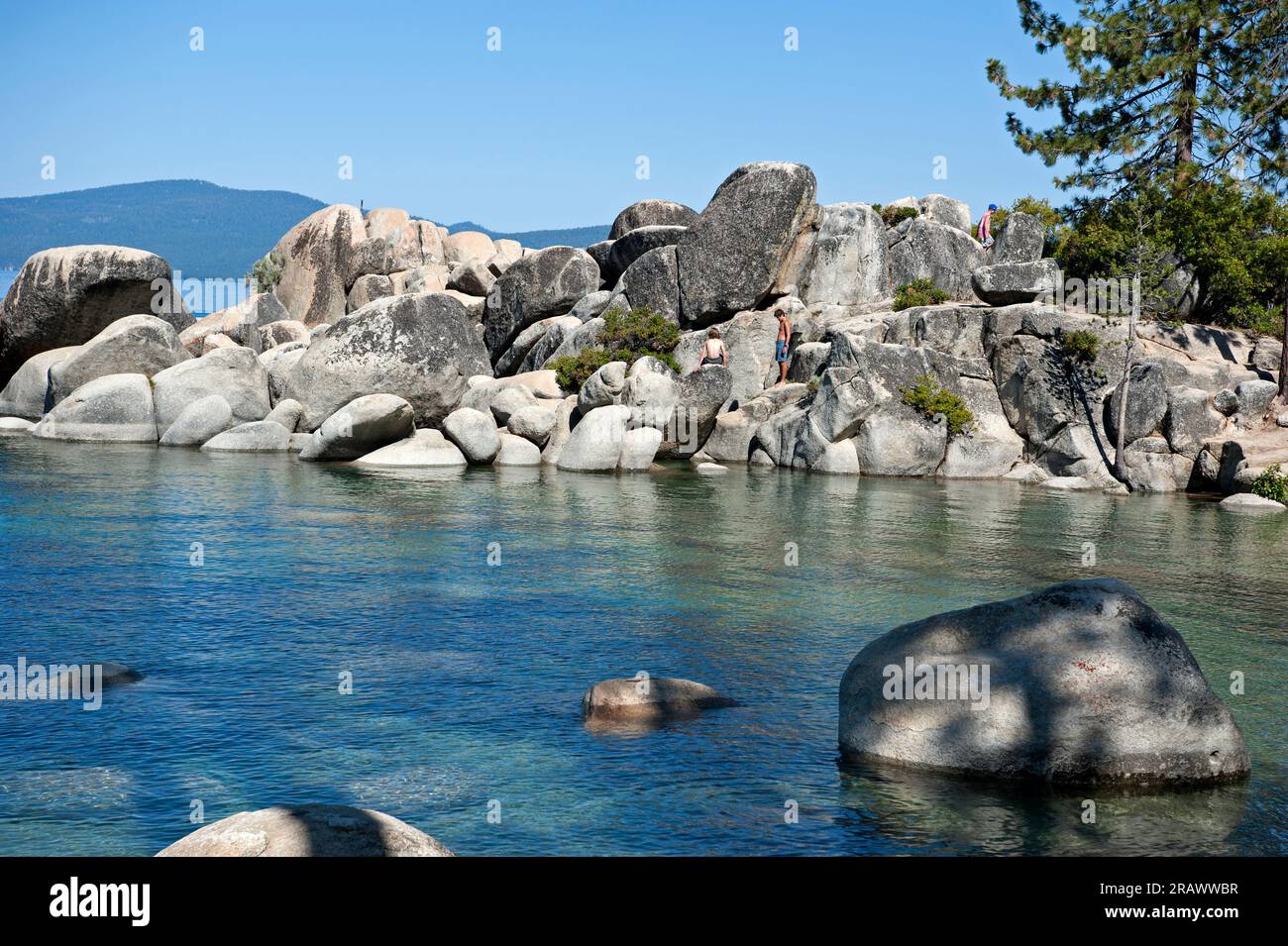 Lake Tahoe, Kalifornien Stockfoto