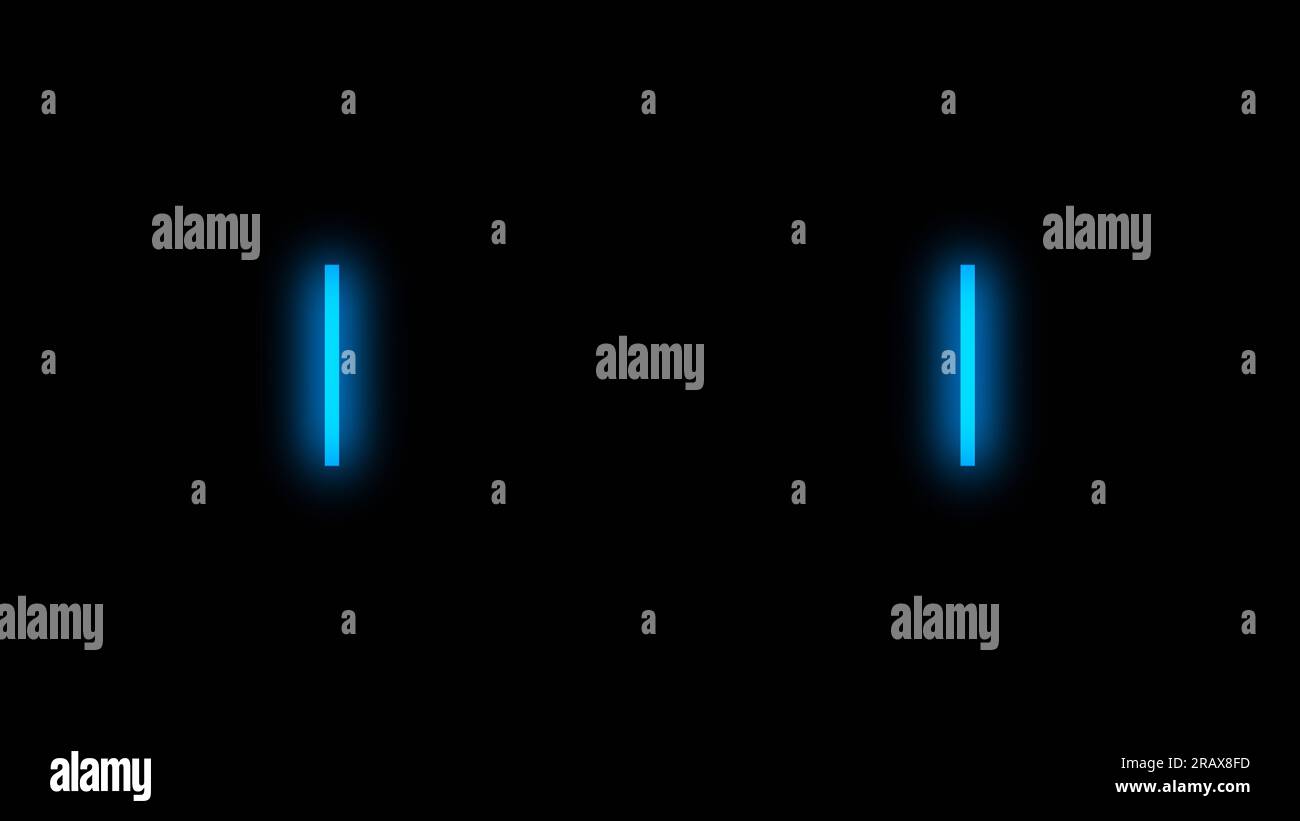 Verwischen Sie die leuchtenden Linien des elektrischen Hintergrunds von Neonlicht Stockfoto