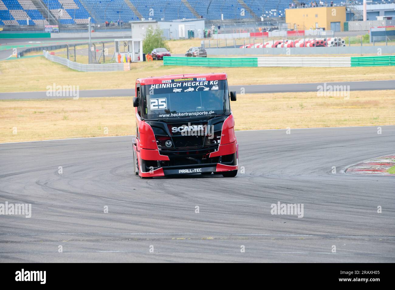 Dutch Truck Racing auf der Strecke des DEKRA Lausitzrings, Rennwochenende 2023 Lausitzring, Klettwitz am 17.06.2023 Stockfoto