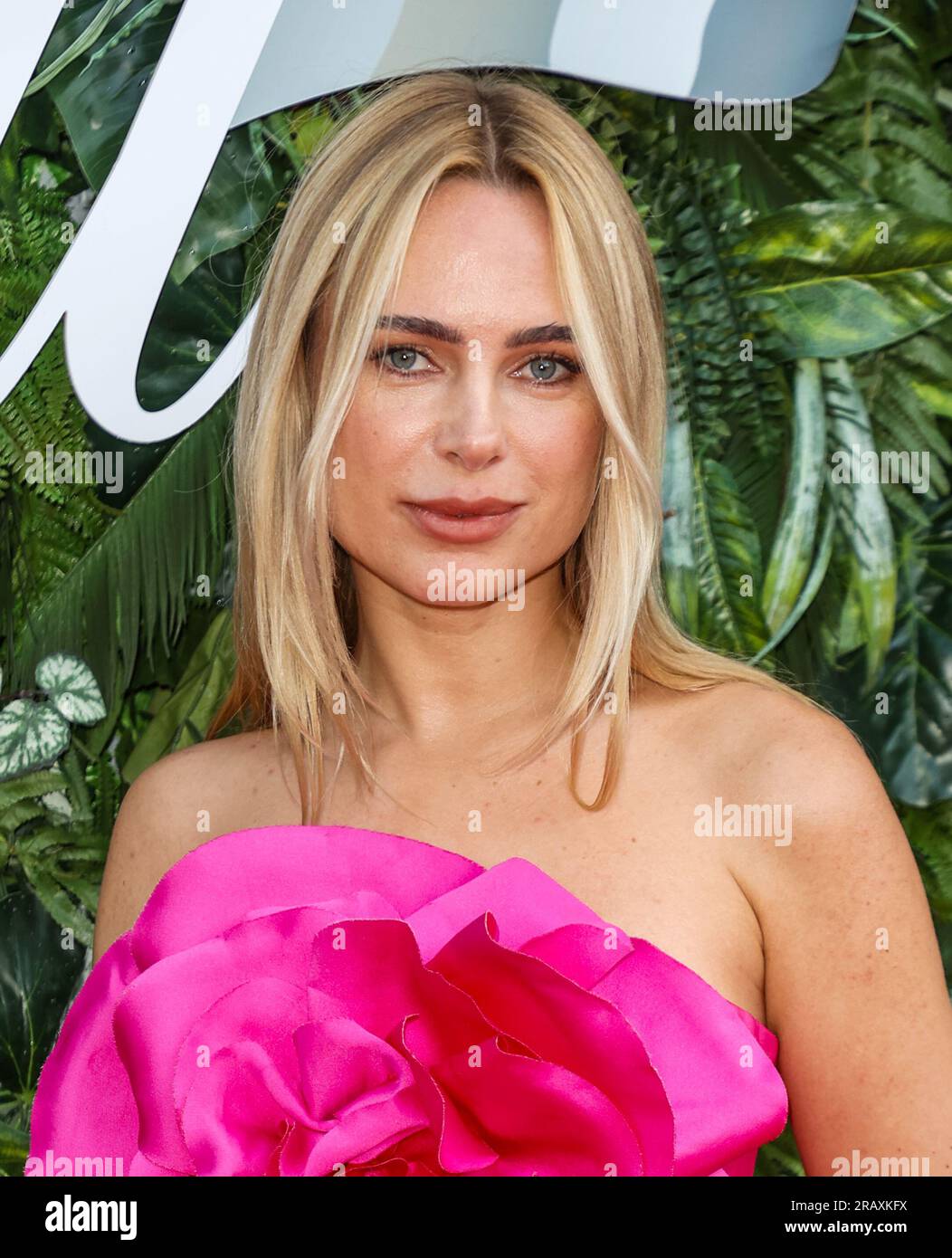 London, Großbritannien. 05. Juli 2023. Kimberley Garner besuchte den Grand Prix Ball 2023 im Hurlingham Club in London. Kredit: SOPA Images Limited/Alamy Live News Stockfoto