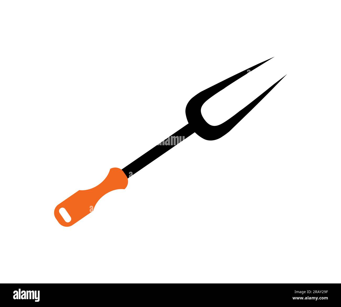 CONGARTENO Grillgabel - Edelstahl, Holzgriff, 24,8 Cm, Rutschfest