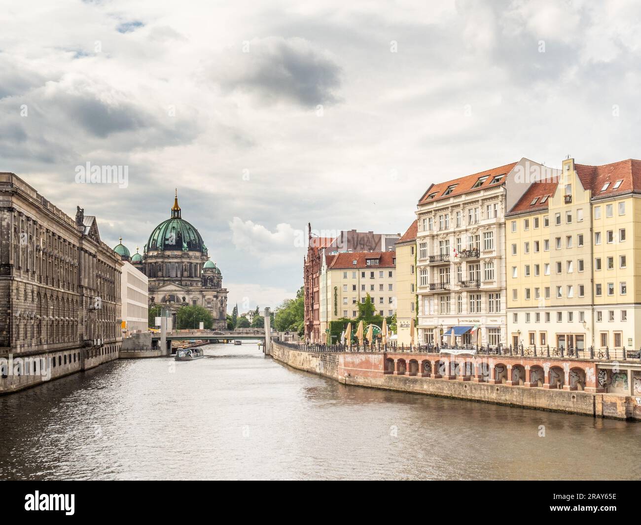 Spree und Spree-Kanal zur Museumsinsel, Berlin Stockfoto