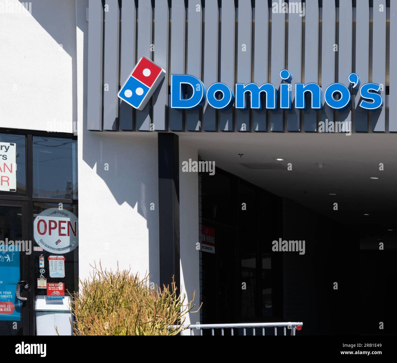 Domino's Pizza, Las Vegas, Nevada Stockfotografie - Alamy