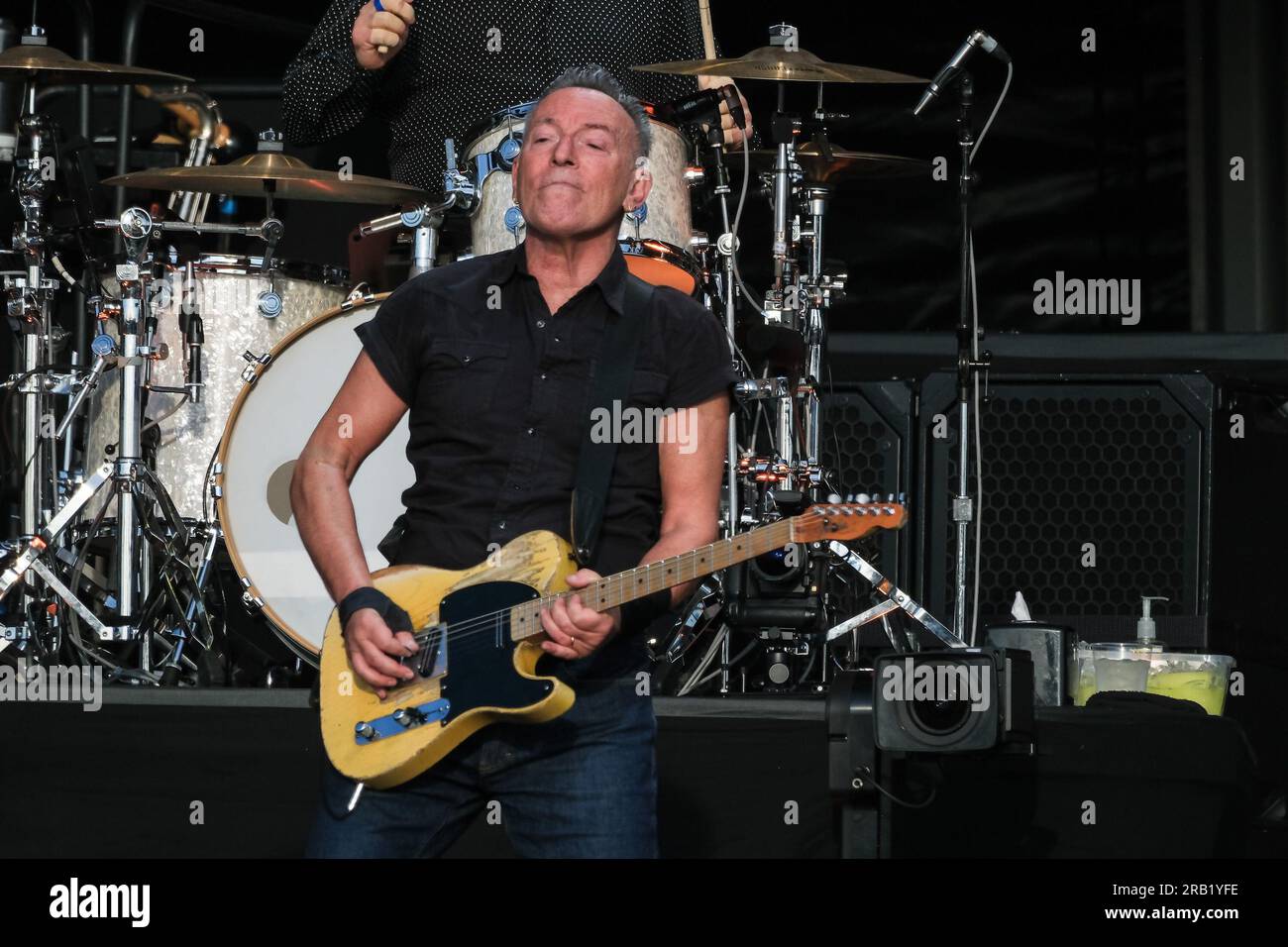 London, Großbritannien. 6. Juli 2023. Bruce Springsteen fotografierte Auftritte während des BST Hyde Park im Hyde Park. Bild von Julie Edwards Credit: JEP Celebrity Photos/Alamy Live News Stockfoto