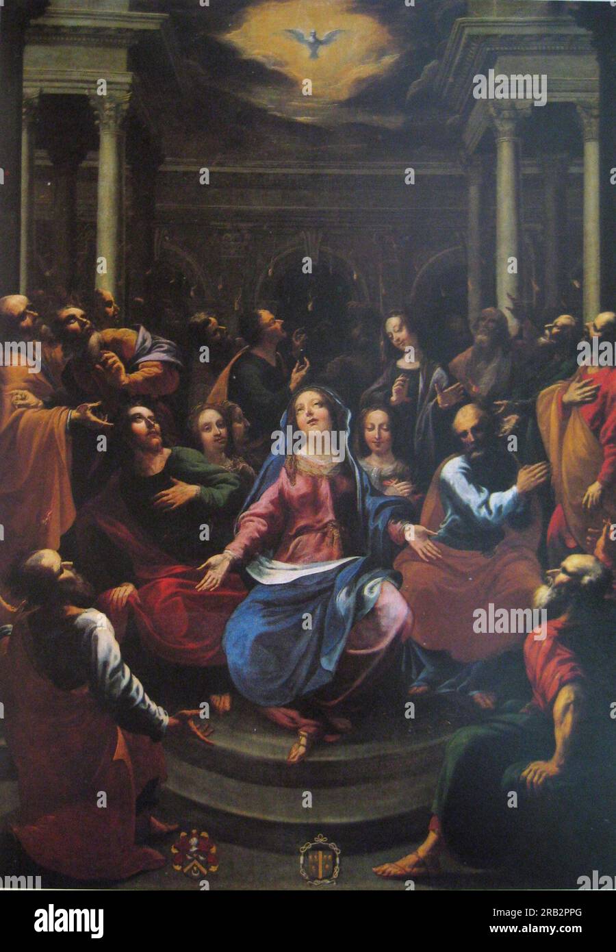 Descente Du Saint Esprit 1635 von Georges Lallemand Stockfoto