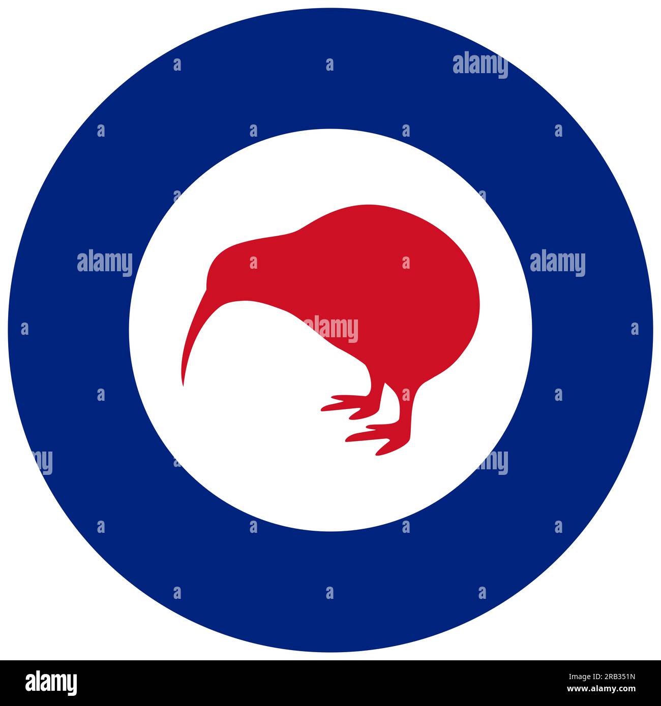 Royal New Zealand Air Force Roundel Stockfoto