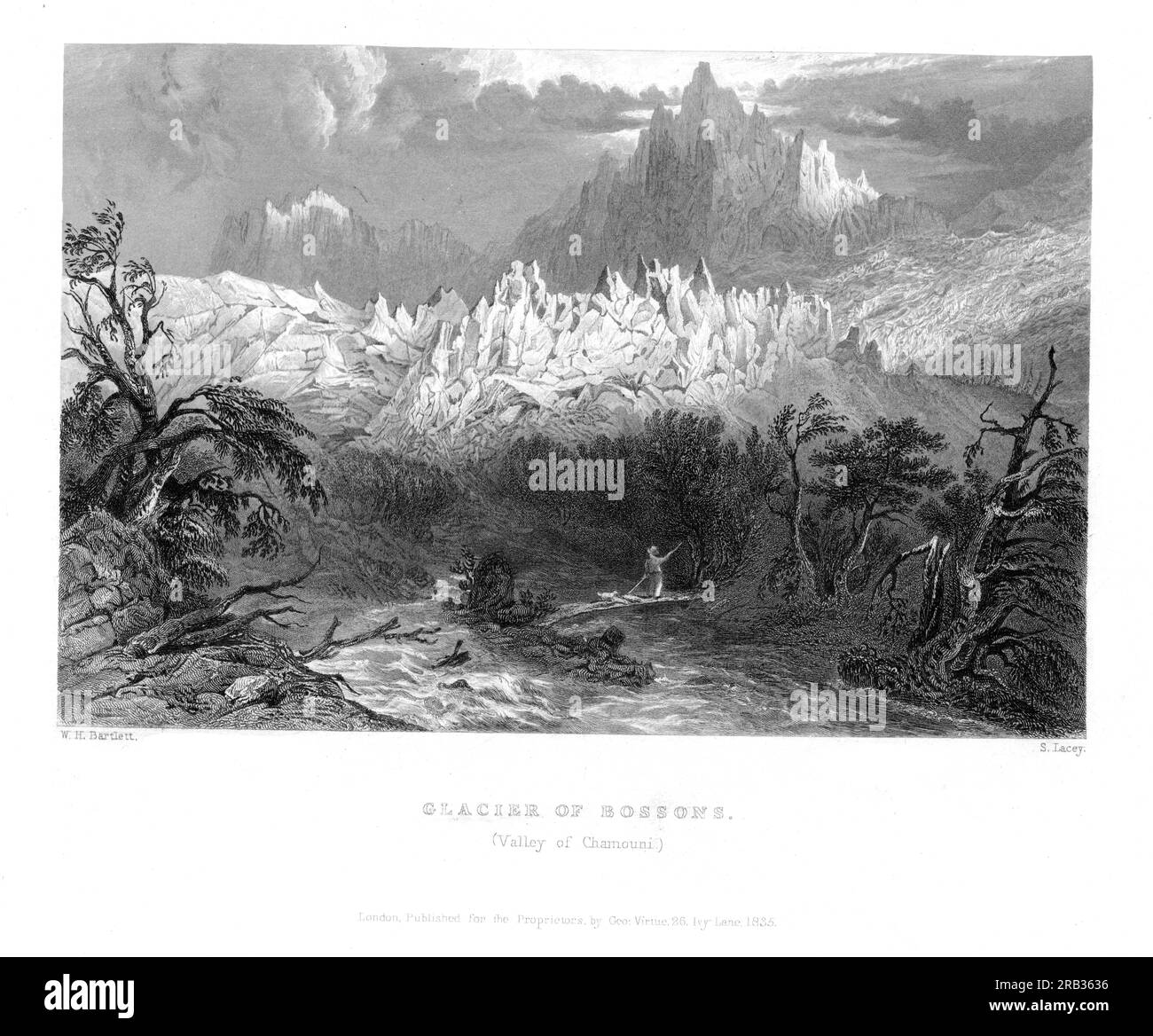 William Henry Bartlett (1809–1854), herausgegeben von George Virtue, 1836 Stockfoto