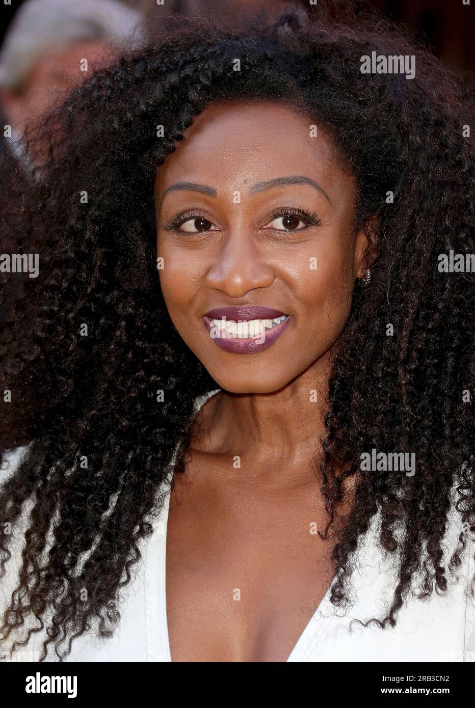 06. Juli 2023 - London, England, Großbritannien - Beverley Knight nimmt an der Eröffnungsnacht des Zauberers von Oz im London Palladium Teil Stockfoto