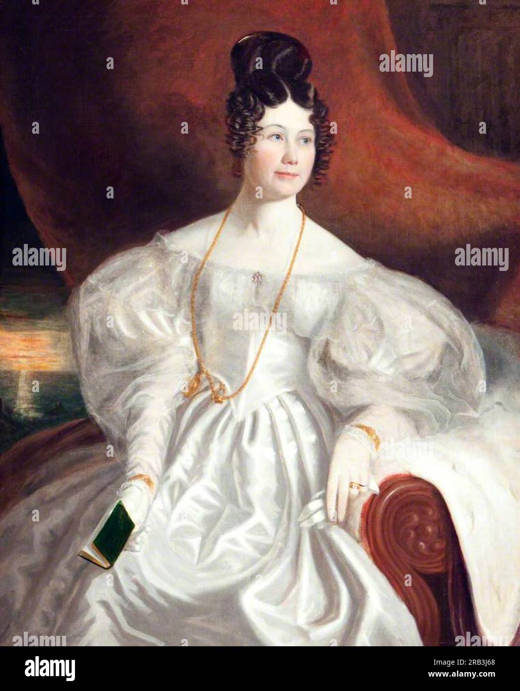 Mrs. Alice Wood 1830 von Thomas Lawrence Stockfoto