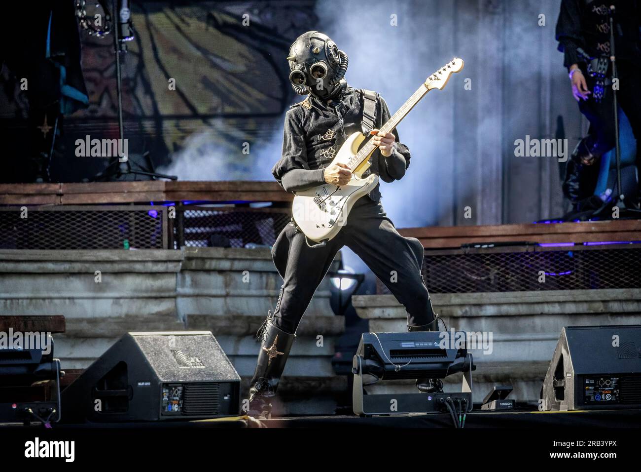 Oslo, Norwegen. 23., Juni 2023. Die schwedische Rockband Ghost führt während des norwegischen Musikfestivals Tons of Rock 2023 in Oslo ein Live-Konzert auf. (Foto: Gonzales Photo - Terje Dokken). Stockfoto