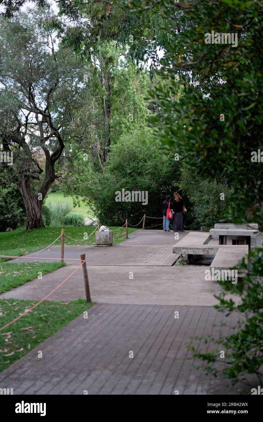 Calouste Gulbenkian Gardens, Lissabon, Portugal Stockfoto