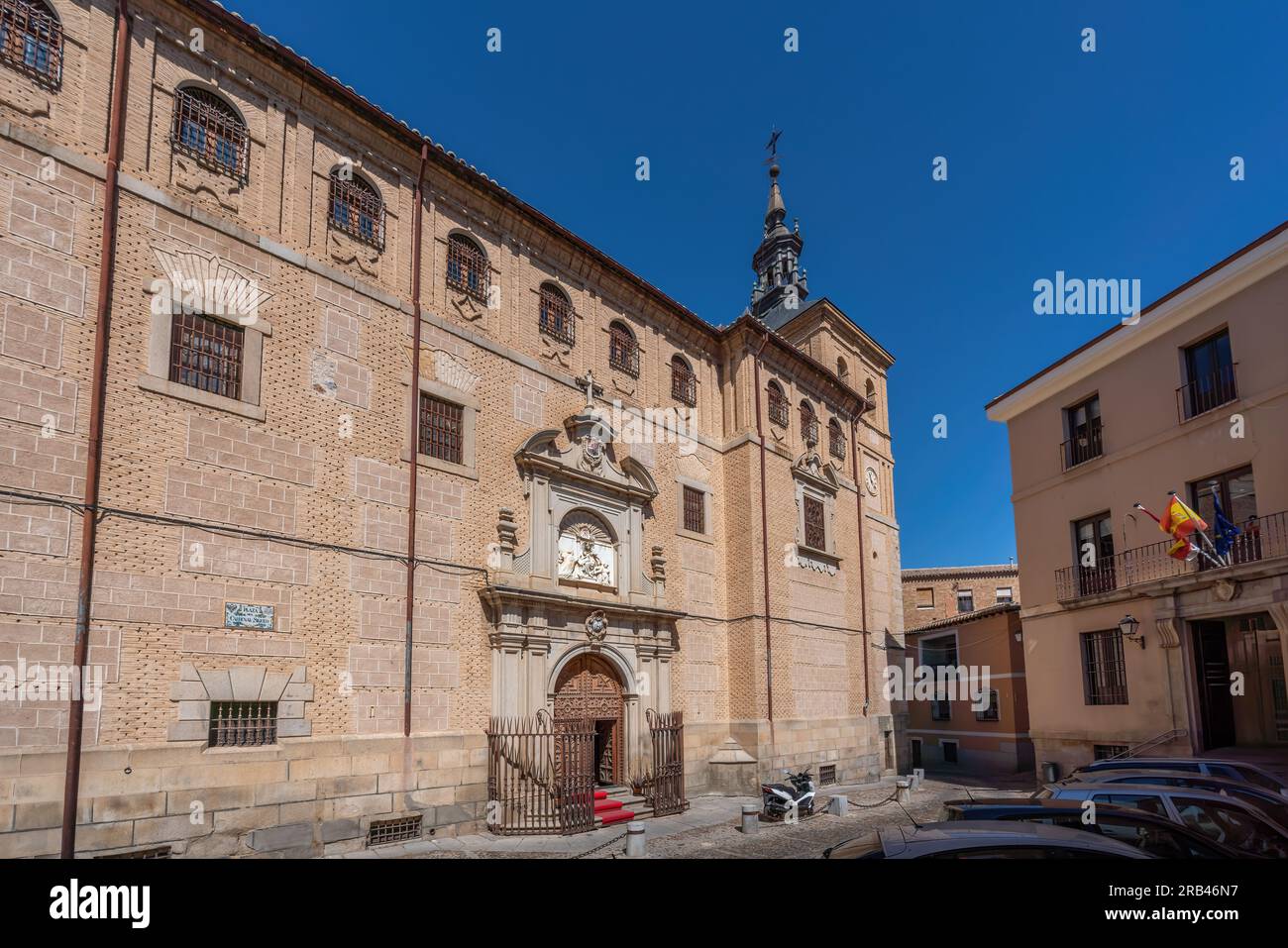 Real Colegio de Doncellas Nobles (Königliches College der Noble Maidens) - Toledo, Spanien Stockfoto