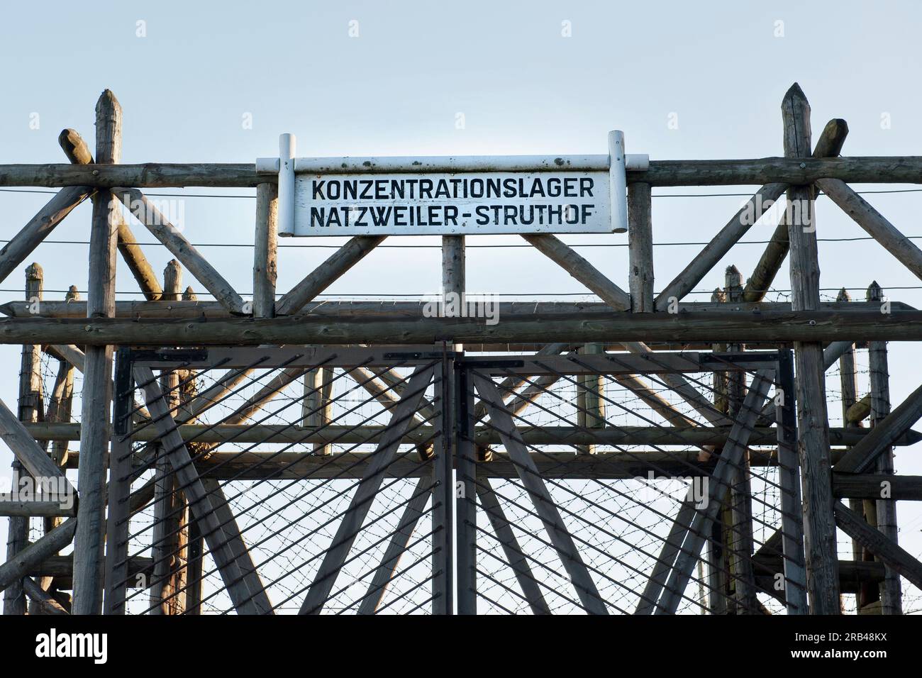 Natzweiler Struthof, Elsass, Frankreich Stockfoto