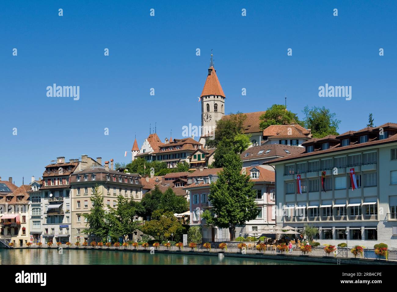 Schweiz, Kanton Bern, Thun, Landschaft Stockfoto