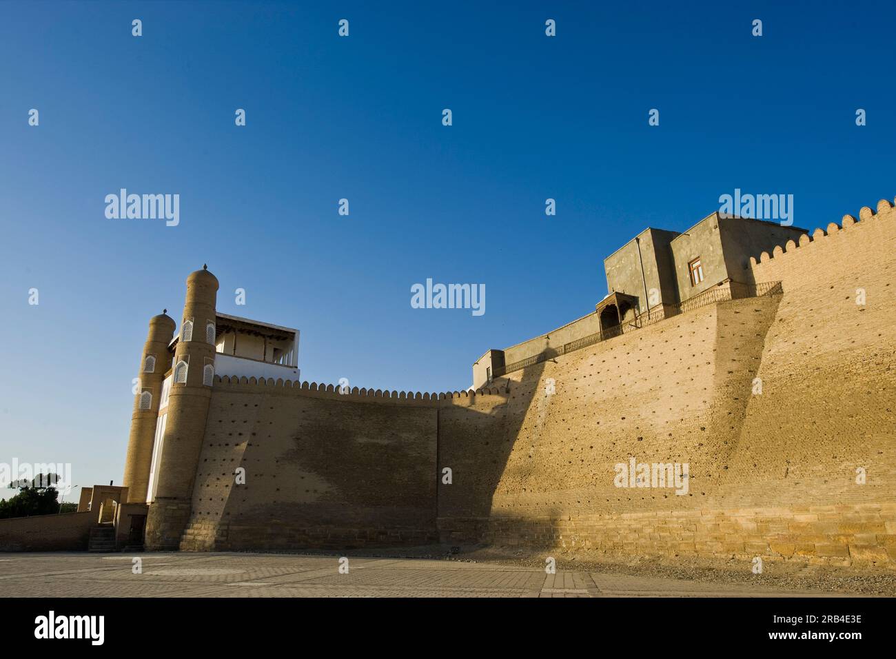 Usbekistan, Buchara, Arche Festung Stockfoto