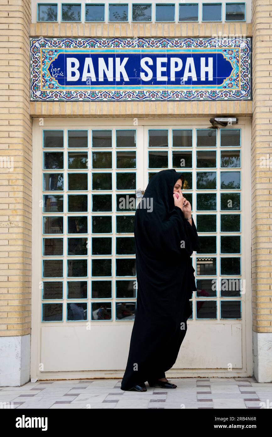 Asien. Im Iran. Yazd. Das tägliche Leben Stockfoto