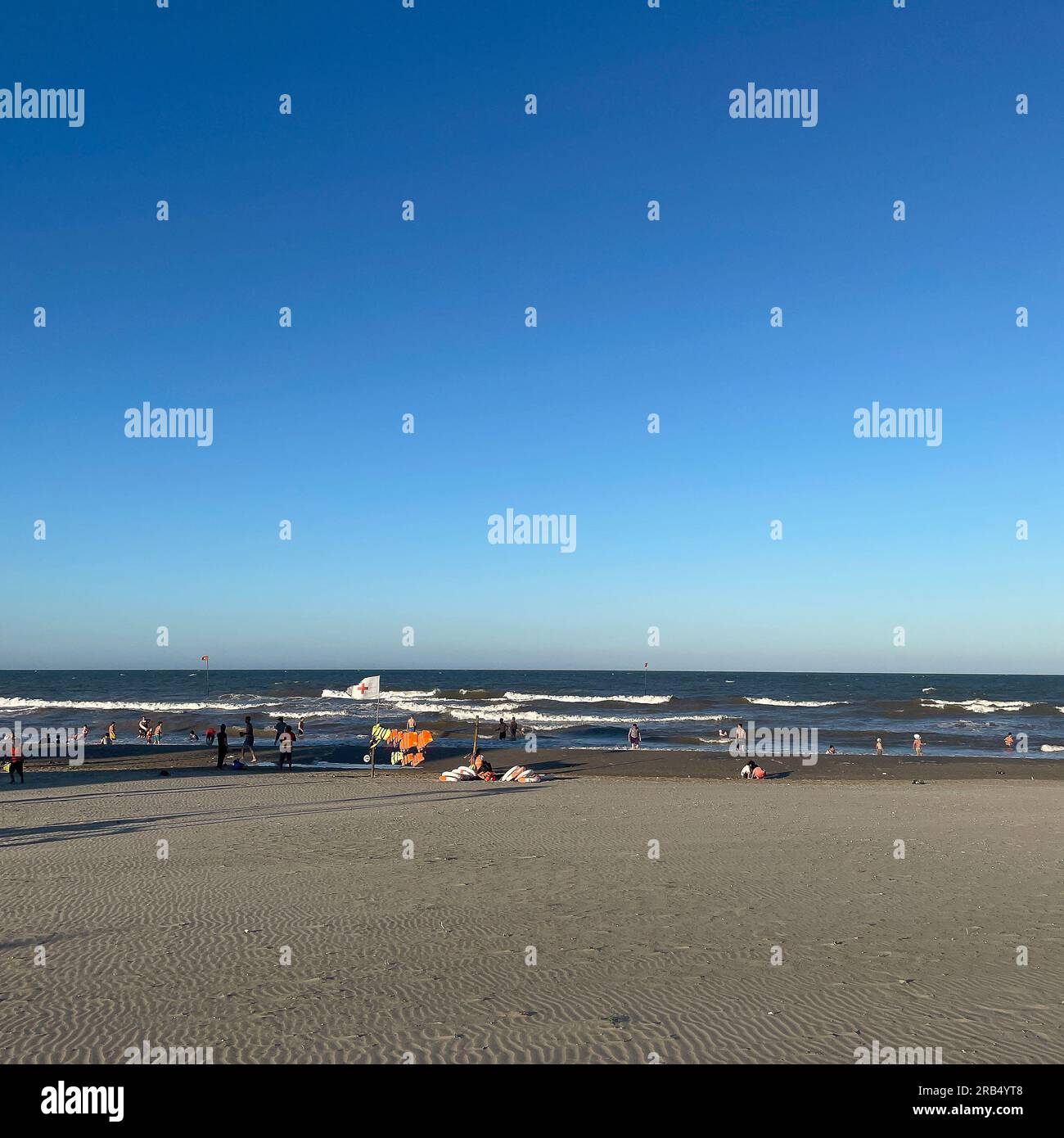 Thien Truong Beach, Ha Tinh Vietnam Stockfoto