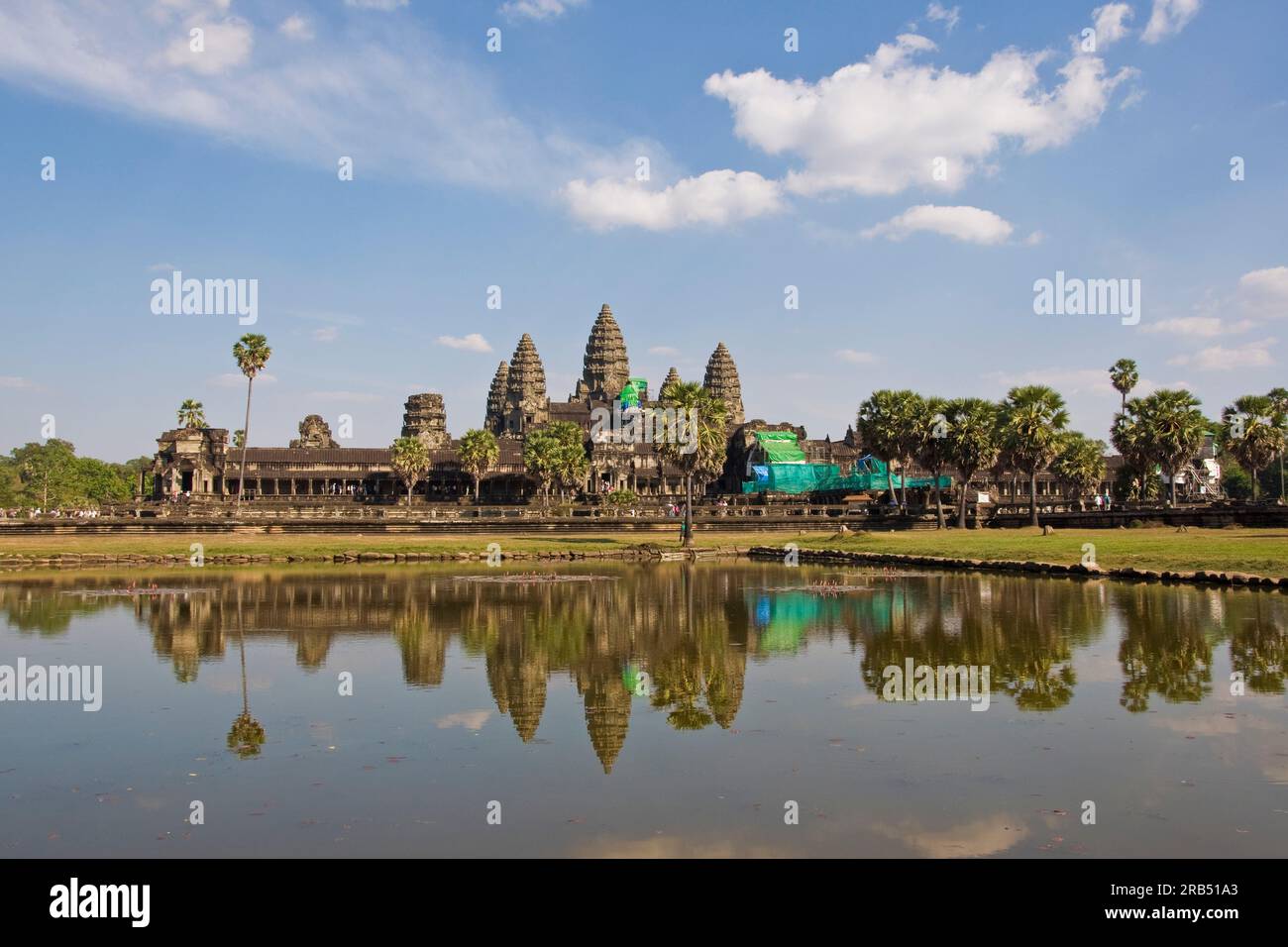 Angkor Wat Tempel. Kambodscha Stockfoto