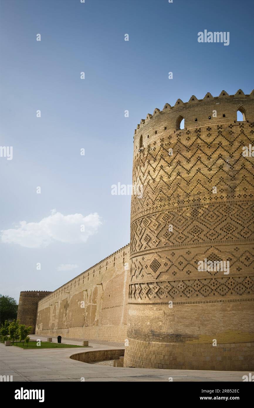 Im Iran. Shiraz. Karim Khan Fort oder Arg E Karim Khan Stockfoto