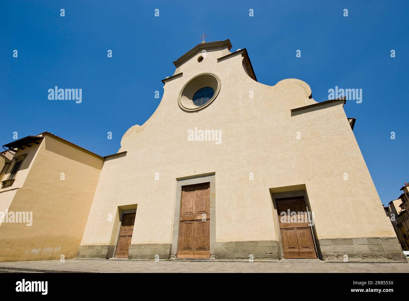 Die Kirche Santo spirito. Florenz. Toskana Stockfoto