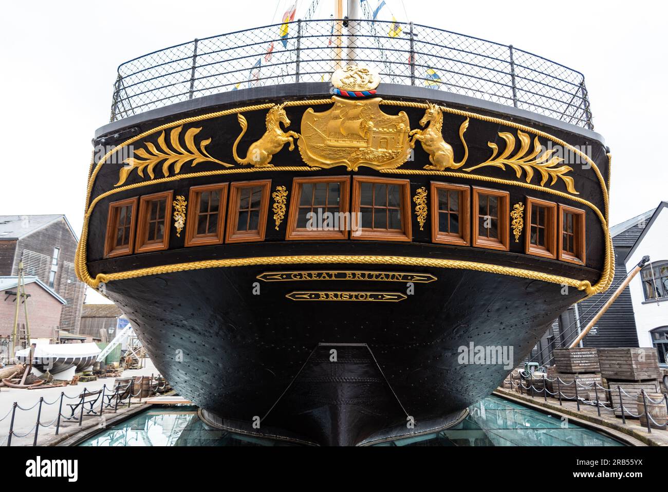 Brunels SS Großbritannien, Bristol, Großbritannien Stockfoto