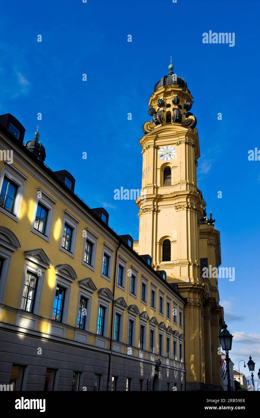 St. Kajetan-Kirche (Theatinerkirche). München. Deutschland Stockfoto