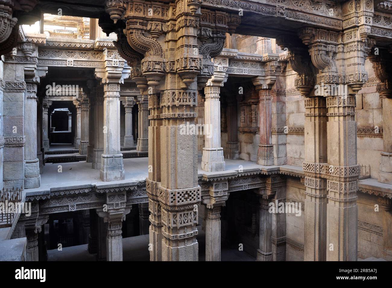 Gujarat. Ahmedabad. Swaminarayan Akshardham Tempel Stockfoto