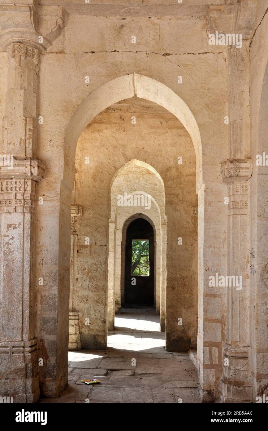 Fort Uparkot. junagadh. gujarat. Indien Stockfoto