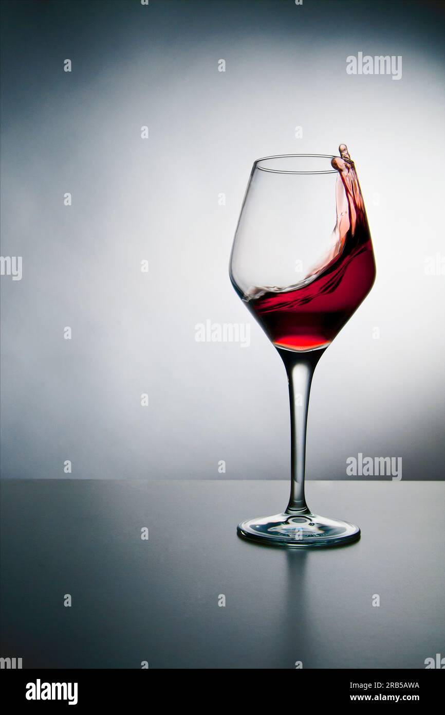 Glas Wein Stockfoto