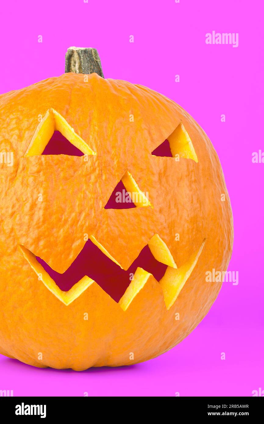 Halloween-Kürbis Stockfoto