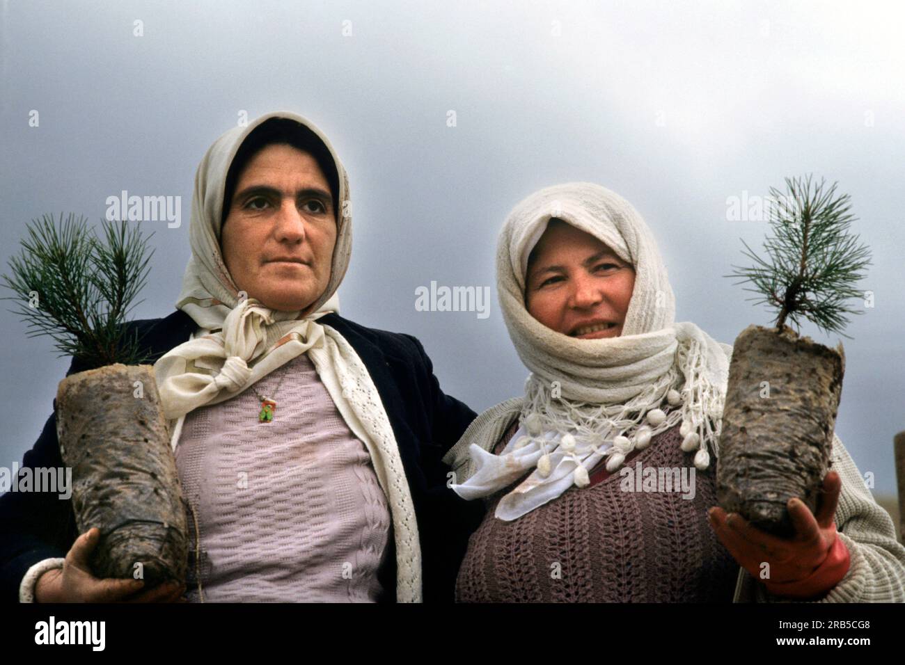 Landfrauen. Zentralanatolien Stockfoto