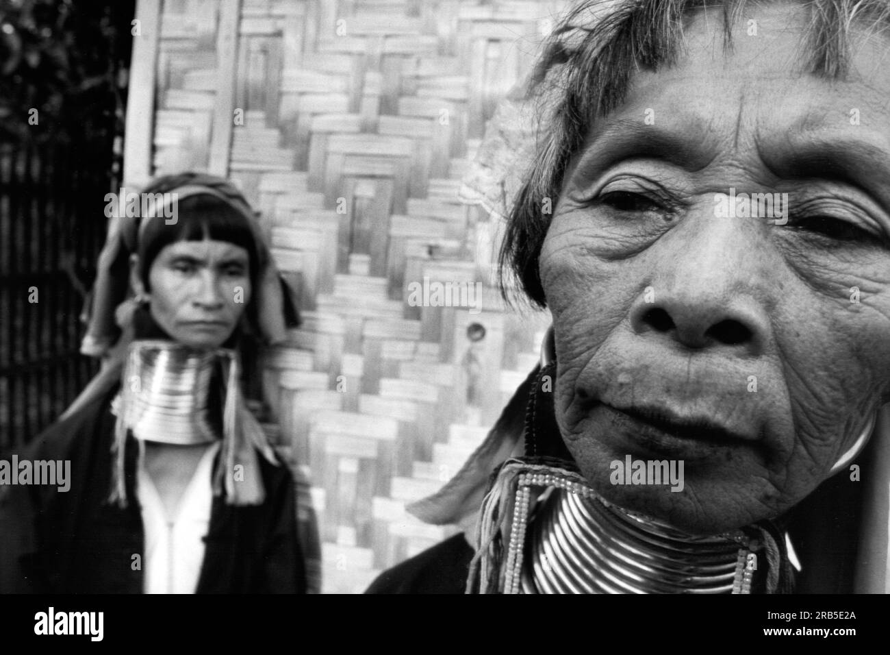 Eine Frau Mit Langem Hals. Shwenyaung. Myanmar. Südlichstes Asien Stockfoto