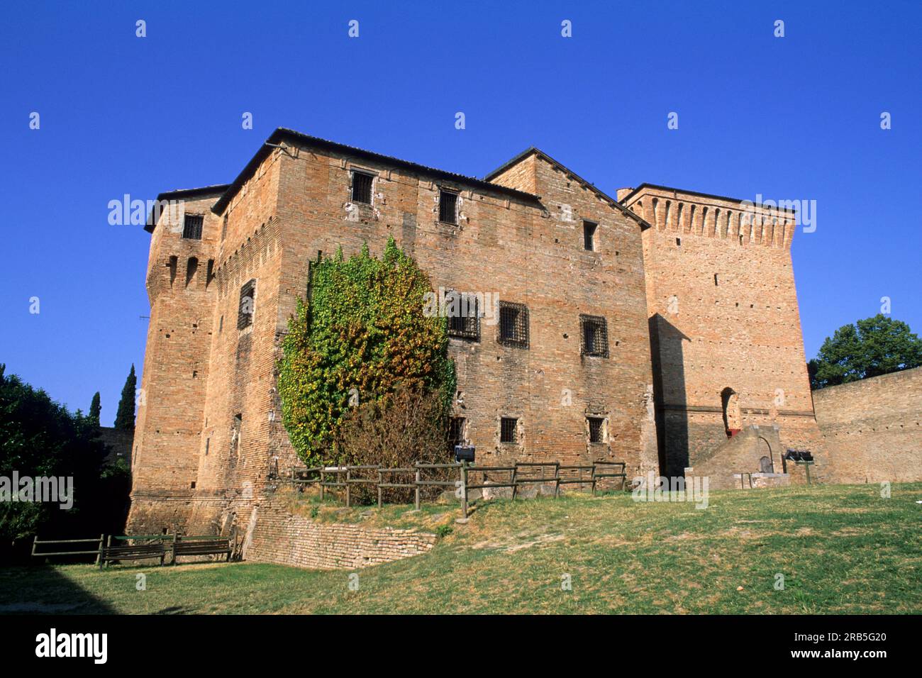 Rocca Malatestiana. Cesena. Emilia Romagna. Italien Stockfoto