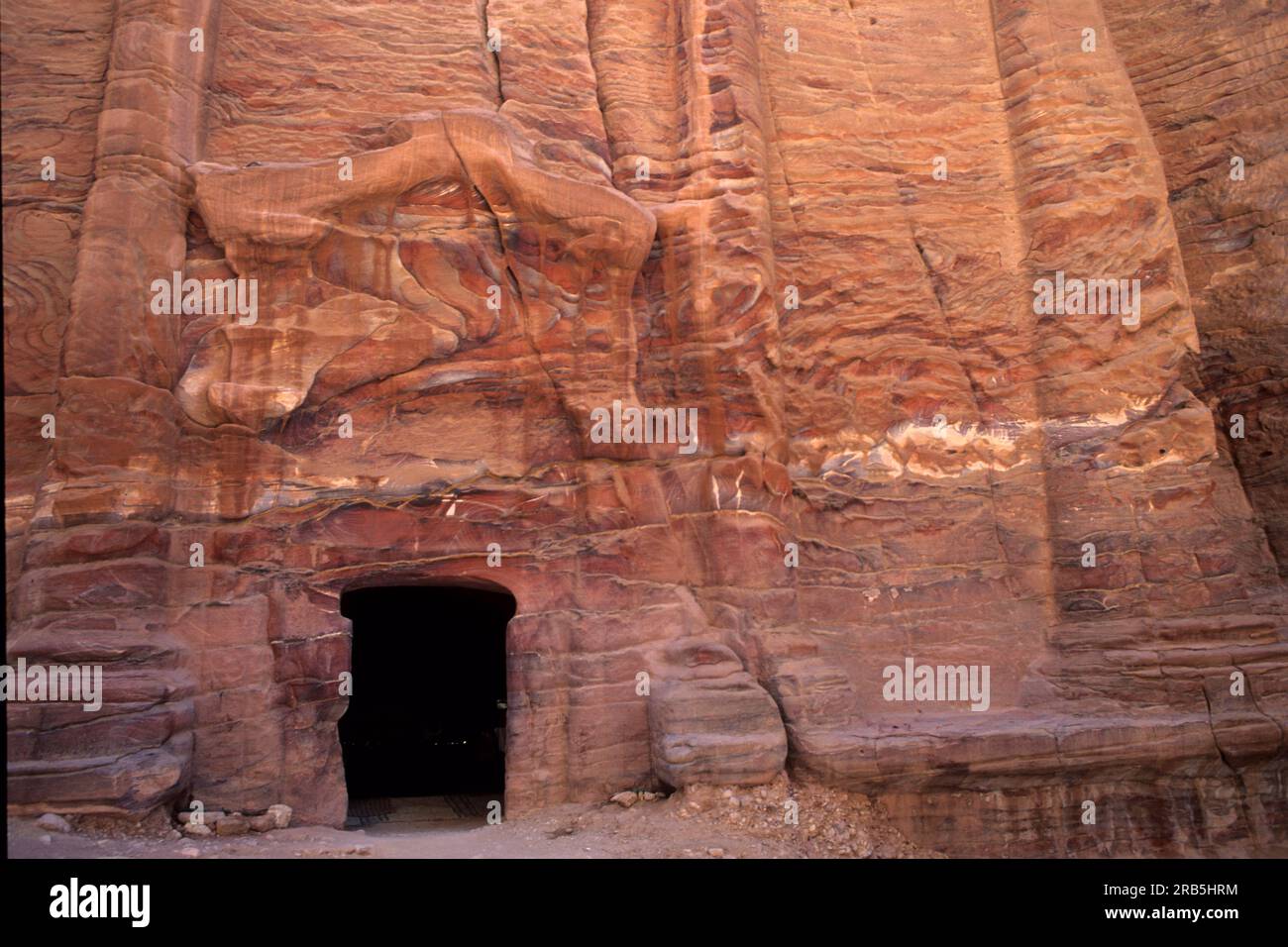 Petra. Jordanien. Asien Stockfoto